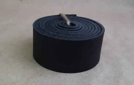 Ремінна смуга з натуральної шкіри 1400*40 мм