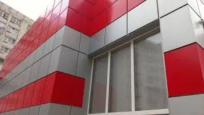 Касети фасадні металеві для будівель магазинів кіосків МАФів