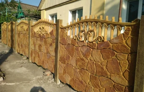 Железобетонный забор заказать в Запорожье