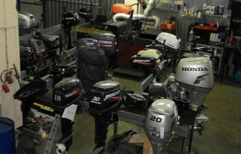 Ремонт диагностика подвесных лодочных моторов
