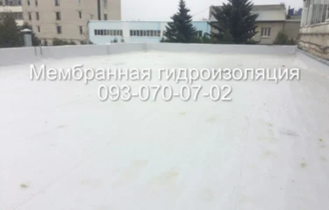 Кровельные работы мембраной в Херсоне
