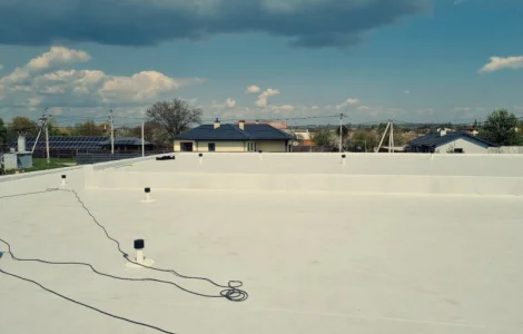 Гідроізоляція покрівлі ПВХ мембраною