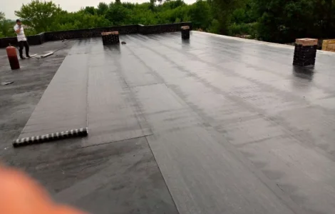Ремонт плоскої покрівлі євроруберойдом Першотравенськ