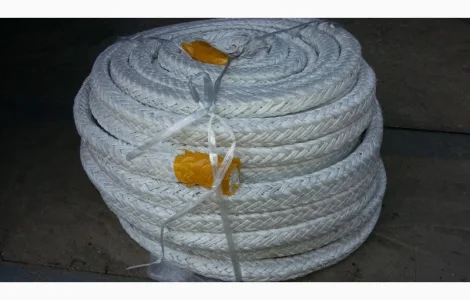 Уплотнительный квадратный плетёный шнур для двери котла, печи и камина