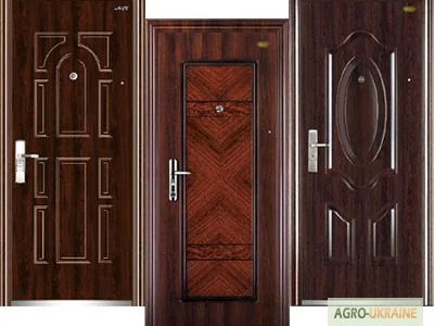 Двери входные металлические зконом класса (Китай)