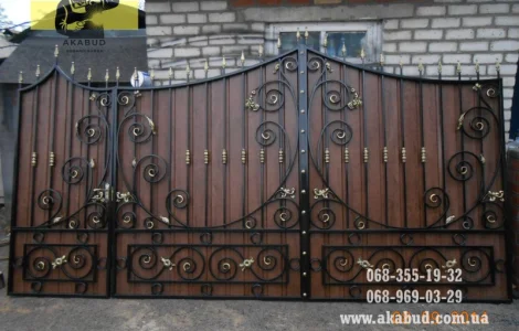 Виробництво металоконструкцій під ключ. Ворота