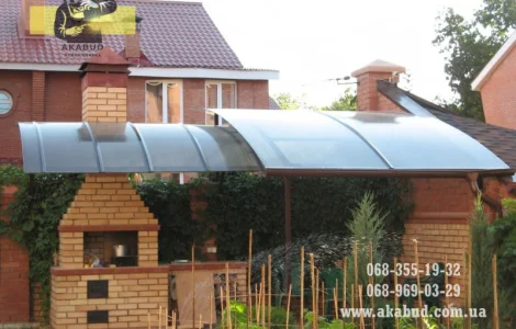 Простые ворота: распашные, откатные. Навесы, перила, решетки