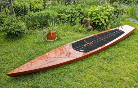 Wooden SUP. САП
