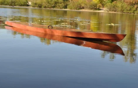 Wooden SUP. САП, доска для водных прогулок