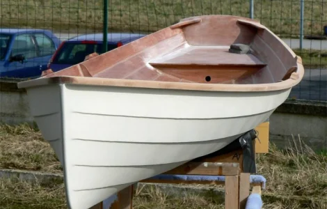 КИТ набор деревянной гребной лодки для самостоятельной постройки