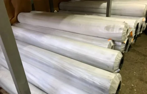 Прозрачная ПВХ ткань 0.12мм только в рулонах