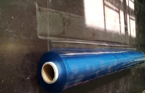 Прозрачная плёнка 0.9мм в рулонах и на отрез