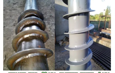 Винтовые сваи премиум класса – диаметр 89мм, целенаправленная спираль 4мм