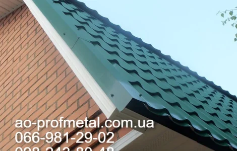 Планка ветровая Торцевая планка от завода