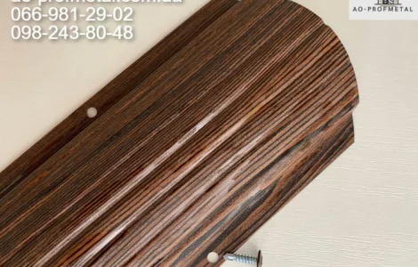 Штакетник під дерево, Евроштакетник з малюнком під дерево