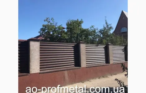 Жалюзі з профнастилу