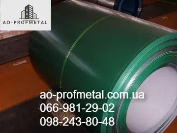 Гладкий лист с полимерным покрытием