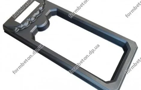 Форма из АБС пластика для производства бетонной гробницы 1