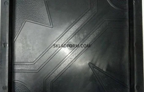 Формы для тротуарной плитки квадрат Ажурный 30х30см