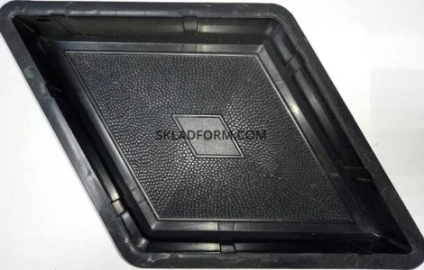 Формы для тротуарной плитки Ромб узорный