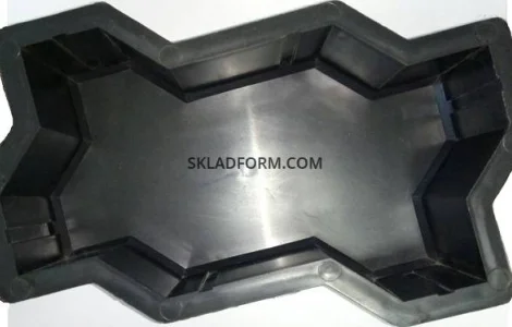 Формы для тротуарной плитки Волна гладкая