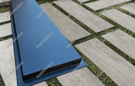 Форми для бетонної садової доріжки 121х33 см