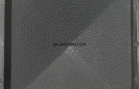 Форма крышки четырехскатной 49х49 шагрень