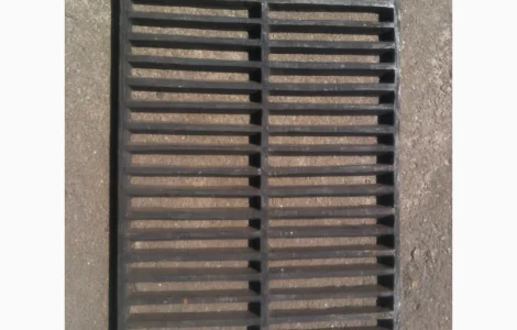 Чугунная решетка гриль для барбекю и мангала. 50 см. х 40 см