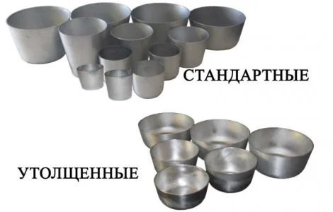 Алюминиевые формы для выпечки пасок и куличей различных размеров