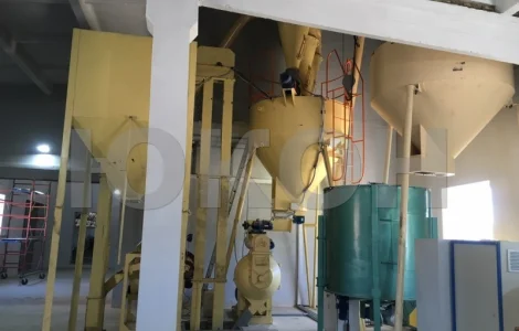 Блок гранулирования на базе пресса ОГМ 1.5