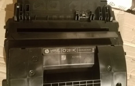 Картридж б/у HP 81x Cf281x