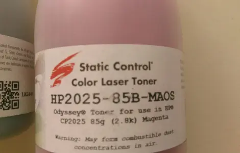 Тонер scc hp cp2025/ cm2320 mfp magenta (85g) (hp2025-85b-maos)