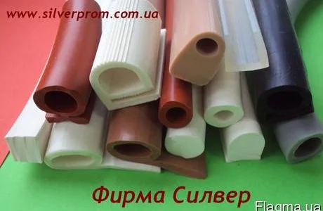 Силиконовые уплотнительные профили - Профилированные изделия
