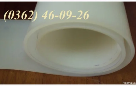 Купить резины рулонные силиконовые, мембраны в Ровно