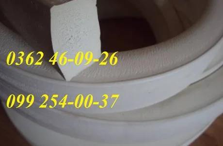 Пищевые силиконовые пористые уплотнители и шнуры