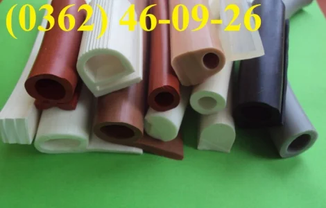 Резиновые уплотняющие профили различной конфигурации