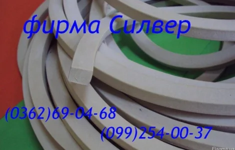 Профиль из вакуумной резины 6х6мм