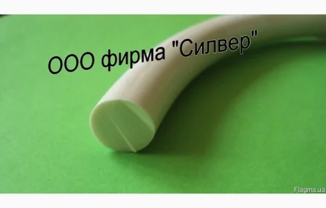 Резина белая круглого сечения