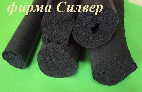 Шнуры резиновые из пористой резины