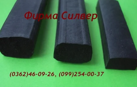 Шнур резиновый квадратный