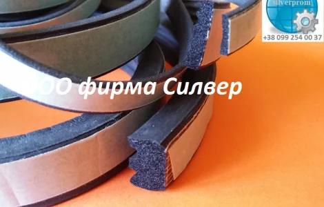 Уплотнители самоклеящиеся для металлических дверей