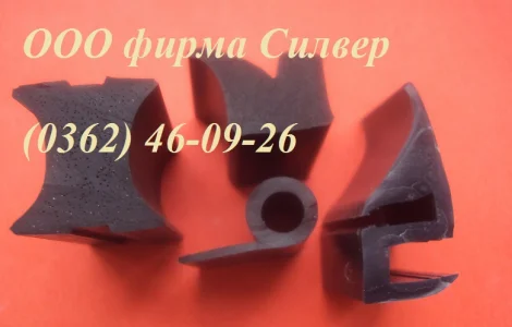 Уплотнение резиновые для промышленных дверей