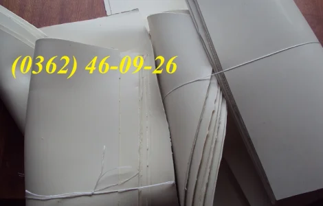 Пищевая резина жиростойкая в листах