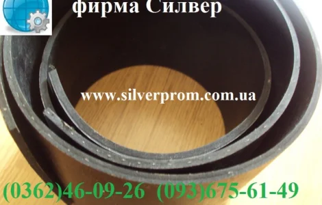 Техническая пластина резиновая маслобензостойкая