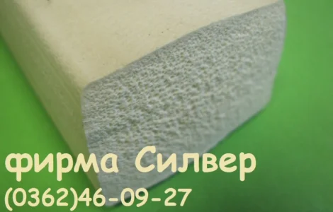 Пористые силиконовые уплотнительные шнуры