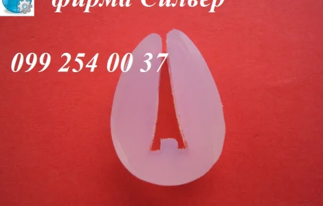 Торцевой термостойкий уплотнитель П-образный