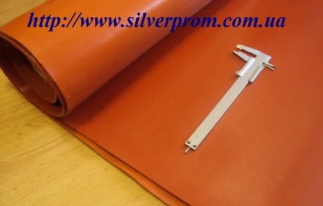 Резина силиконовая в рулоне