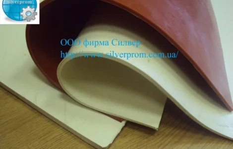 Резина силиконовая листовая 500х500х2мм