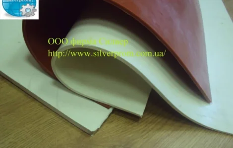 Лист силиконовой резины 2мм 1200мм