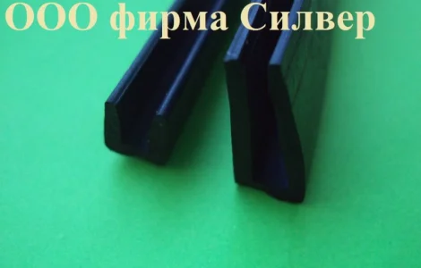 Уплотнитель резиновый п-образный